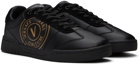 Versace Jeans Couture Black Brooklyn V-Emblem Sneakers