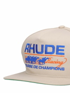 RHUDE - Course De Champions Cotton Blend Cap