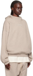 Fear of God ESSENTIALS Beige Bonded Hoodie