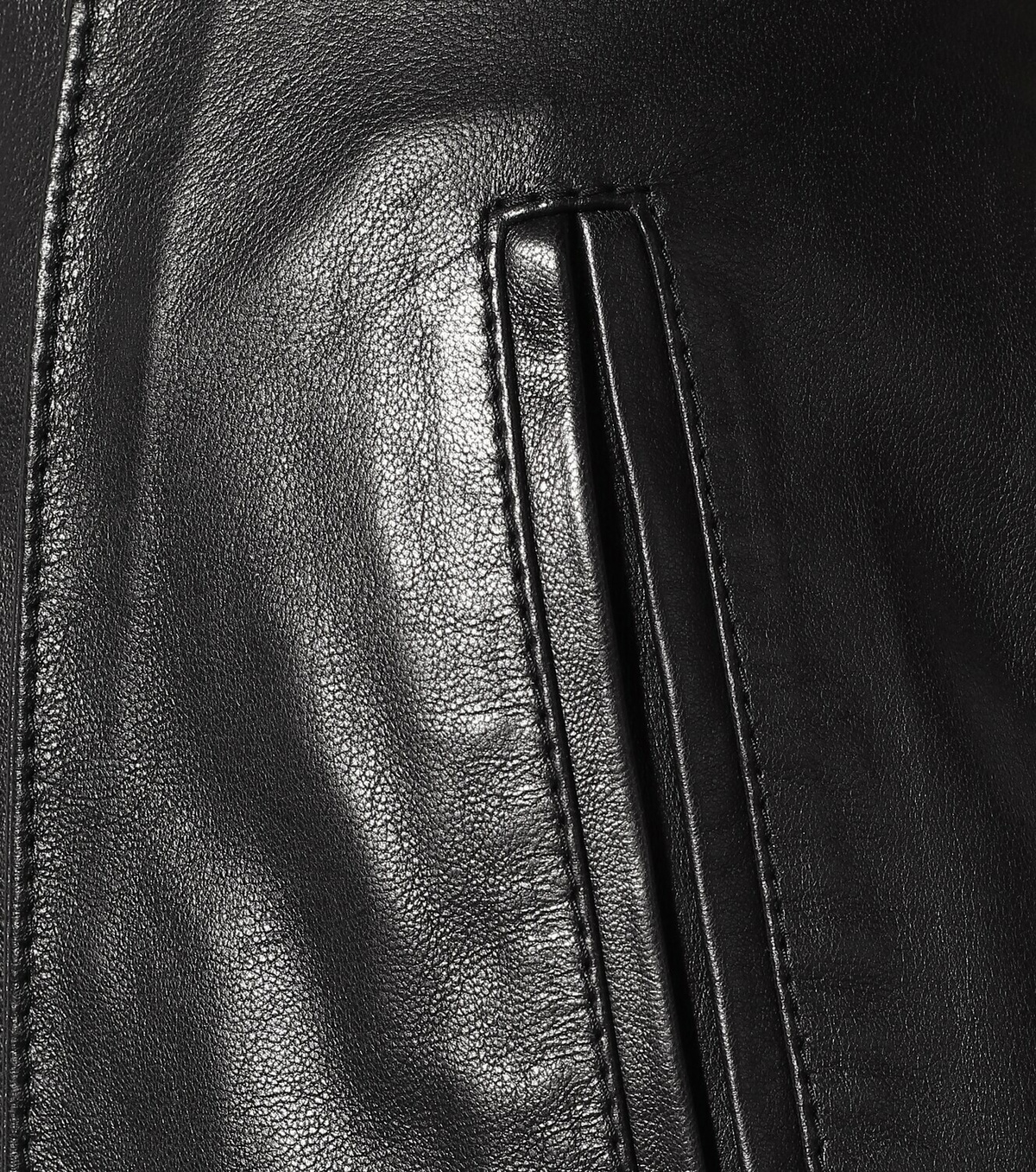 Petar Petrov Hogan high-rise leather pants