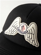 Moncler Genius - 8 Palm Angels Logo-Appliquéd Cotton-Twill and Mesh Baseball Cap