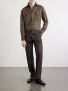 J. Mueser - TENCEL™ Lyocell-Twill Shirt - Green