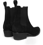 AMIRI - Suede Chelsea Boots - Black