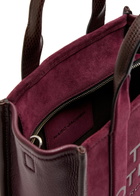 Marc Jacobs The Tote Small Suede Tote bag - Plum - One Size