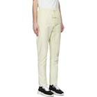 Essentials Off-White Canvas Lounge Pants