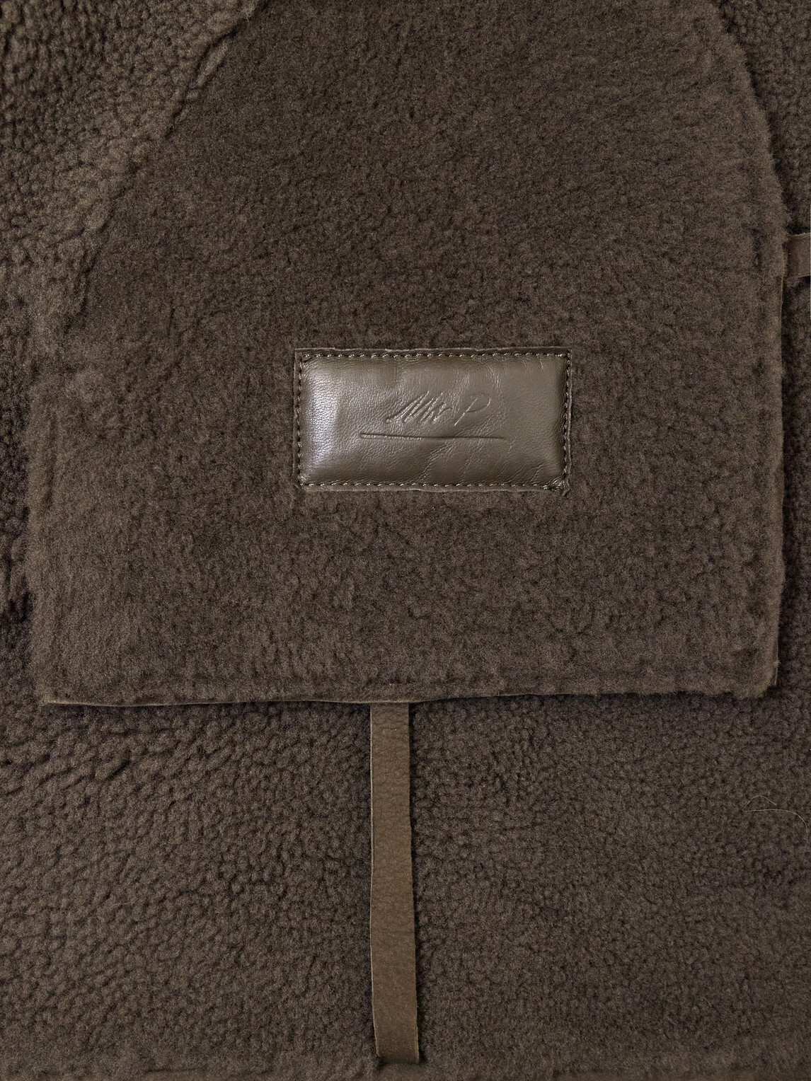 Mr P. - Shearling Coat - Green