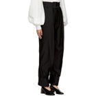 Lemaire Black Cargo Trousers