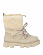 Moncler Womens Ankle boots in Beige
