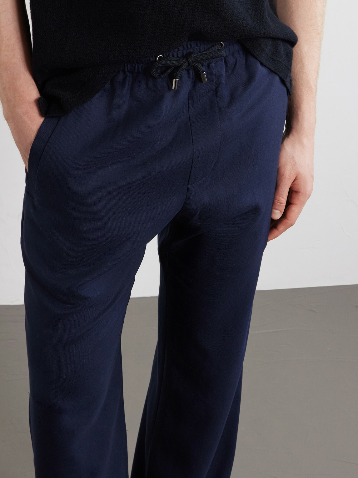 God's True Cashmere - Straight-Leg Cashmere Trousers - Blue