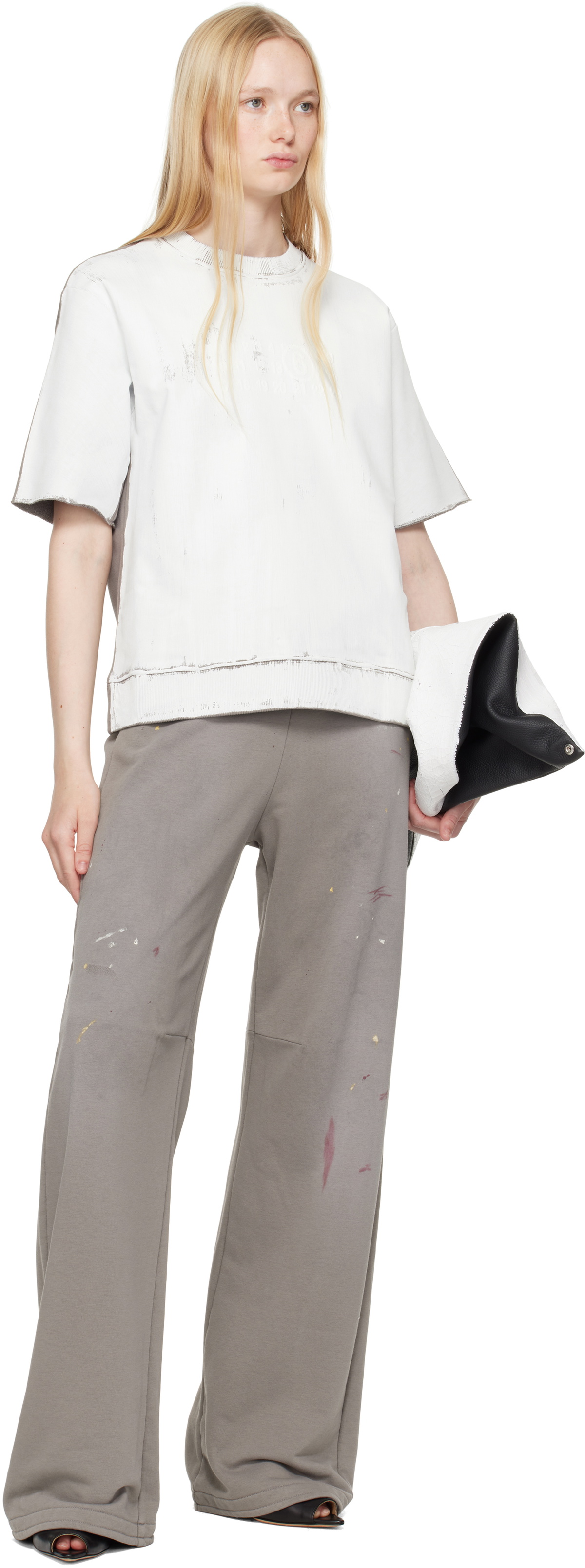 MM6 Maison Margiela Taupe Light Sweat Lounge Pants