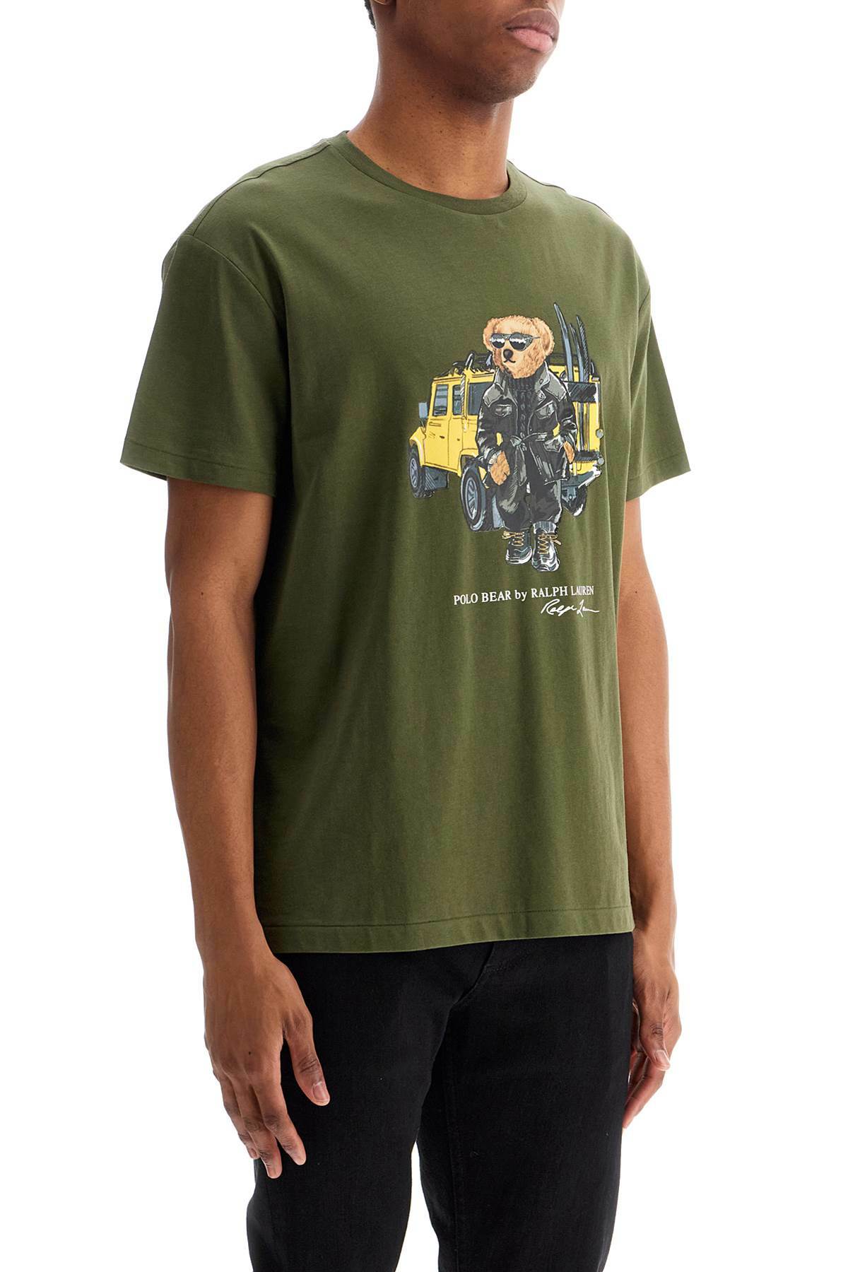 POLO RALPH LAUREN classic fit polo bear t-shirt Green Polo Ralph
