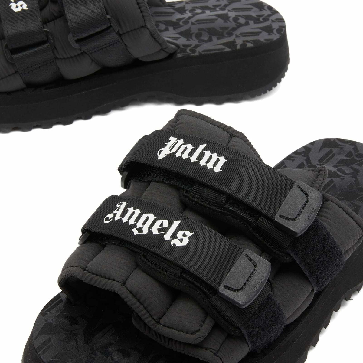 Palm Angels Women's x Suicoke Moto-P in Black Palm Angels