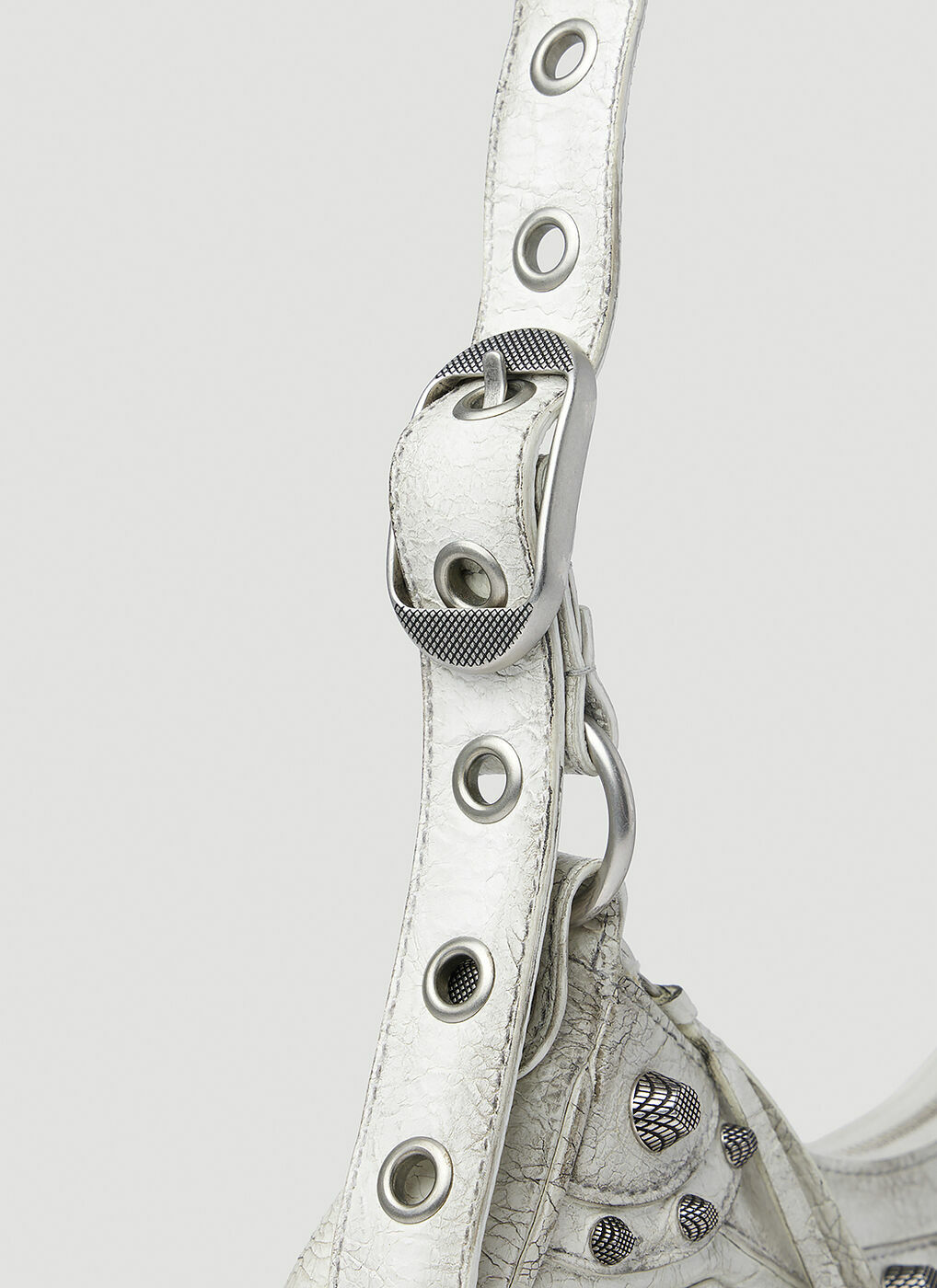 Balenciaga - Le Cagole XS Shoulder Bag in White Balenciaga