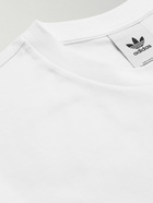 adidas Originals - Logo-Print Cotton-Jersey T-Shirt - White