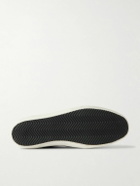 Golden Goose - Soul Star Leather-Trimmed Suede Sneakers - Brown
