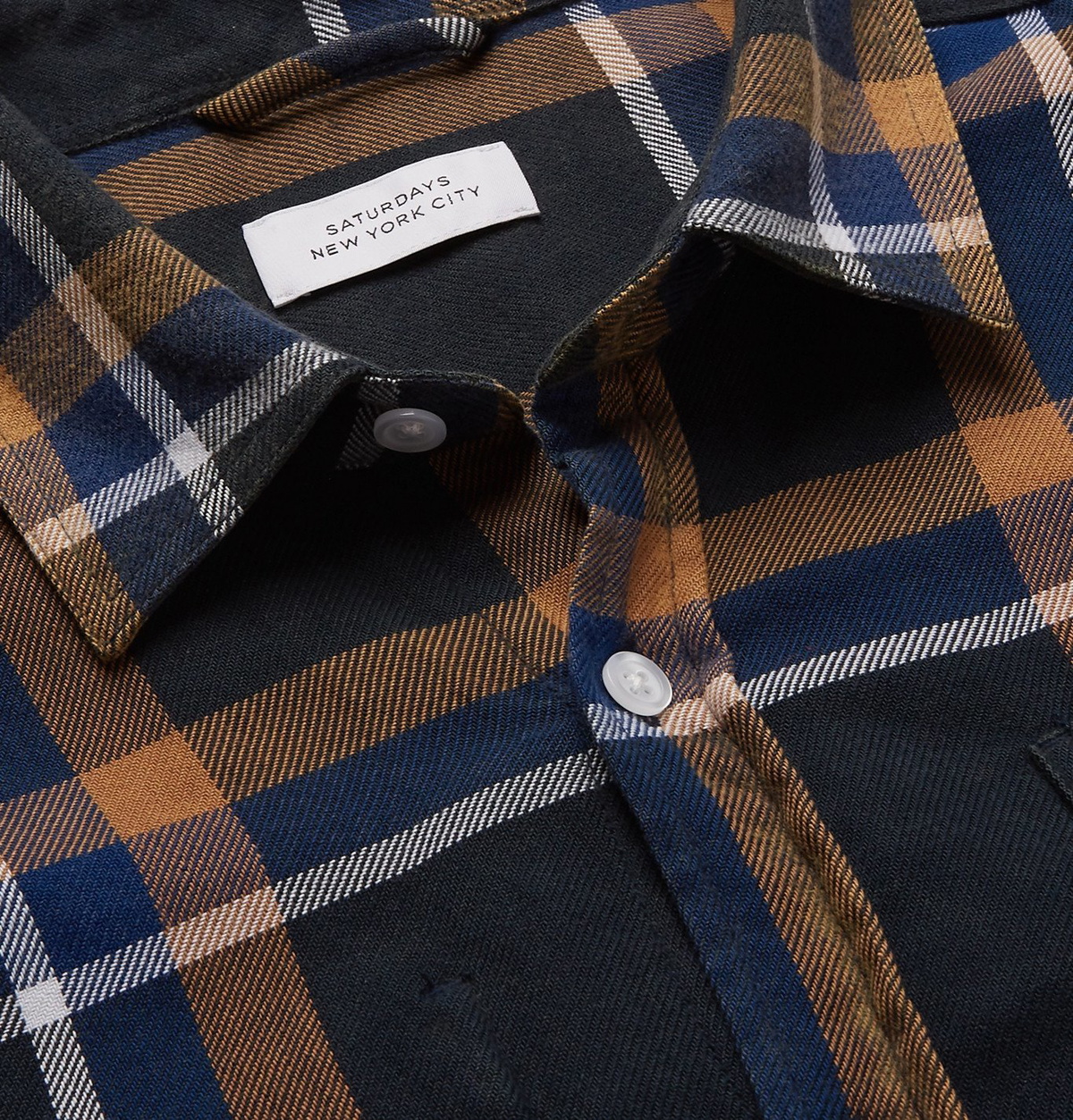 Saturdays NYC - Kenmare Checked Cotton-Flannel Shirt - Multi