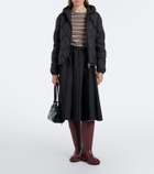 Moncler Arvouinne hooded quilted down jacket