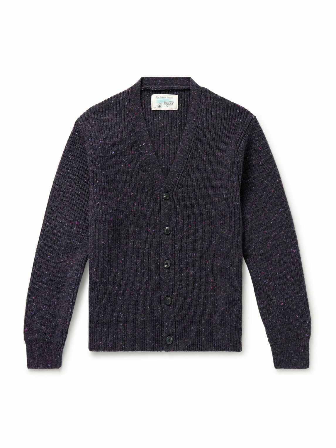 Noah Navy Rugby Cardigan Noah NYC