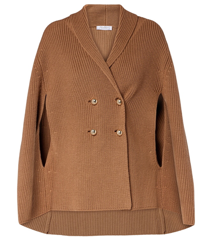 Photo: Max Mara Agenzia double-breasted virgin wool cape