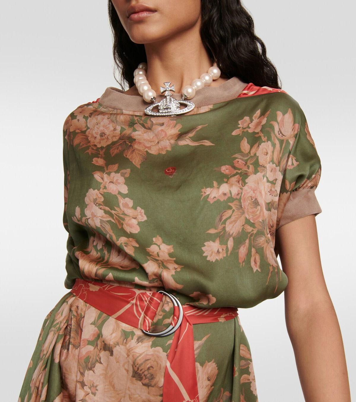 Vivienne Westwood Annex printed midi dress Vivienne Westwood