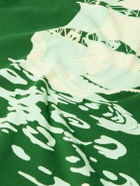 BODE - Pirate Ship Logo-Print Cotton-Jersey T-Shirt - Green