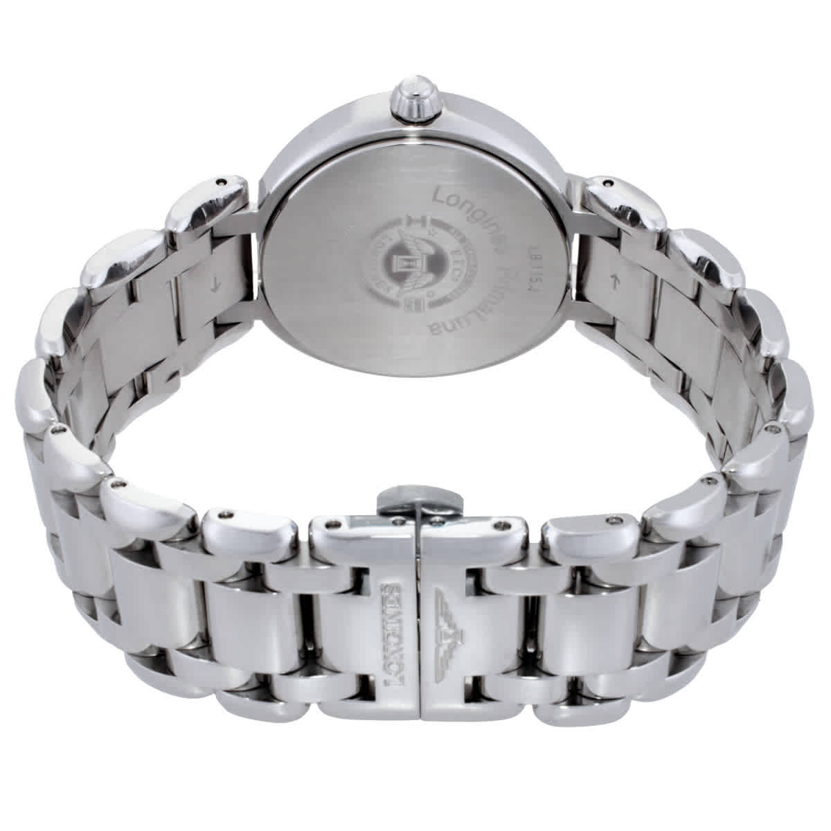 Longines Prima Luna Quartz Diamond Green Dial Ladies Watch L8.115.4.67.6