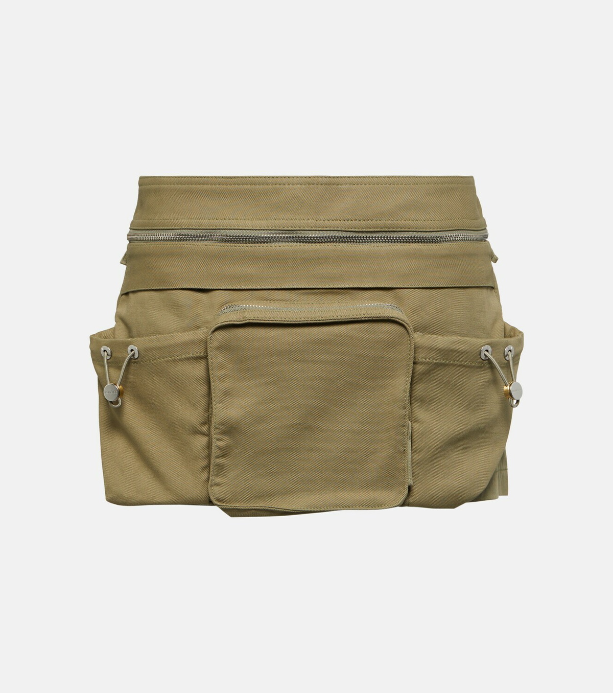 Dion Lee Cotton-blend belt bag miniskirt