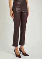 Stouls JP Twenty Stretch-leather Trousers Dark Brown