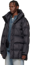 Parajumpers Black Bold Parka Hooded Down Jacket