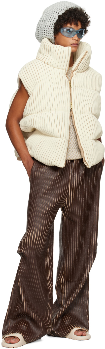 Stanley Raffington SSENSE Exclusive Brown Trousers