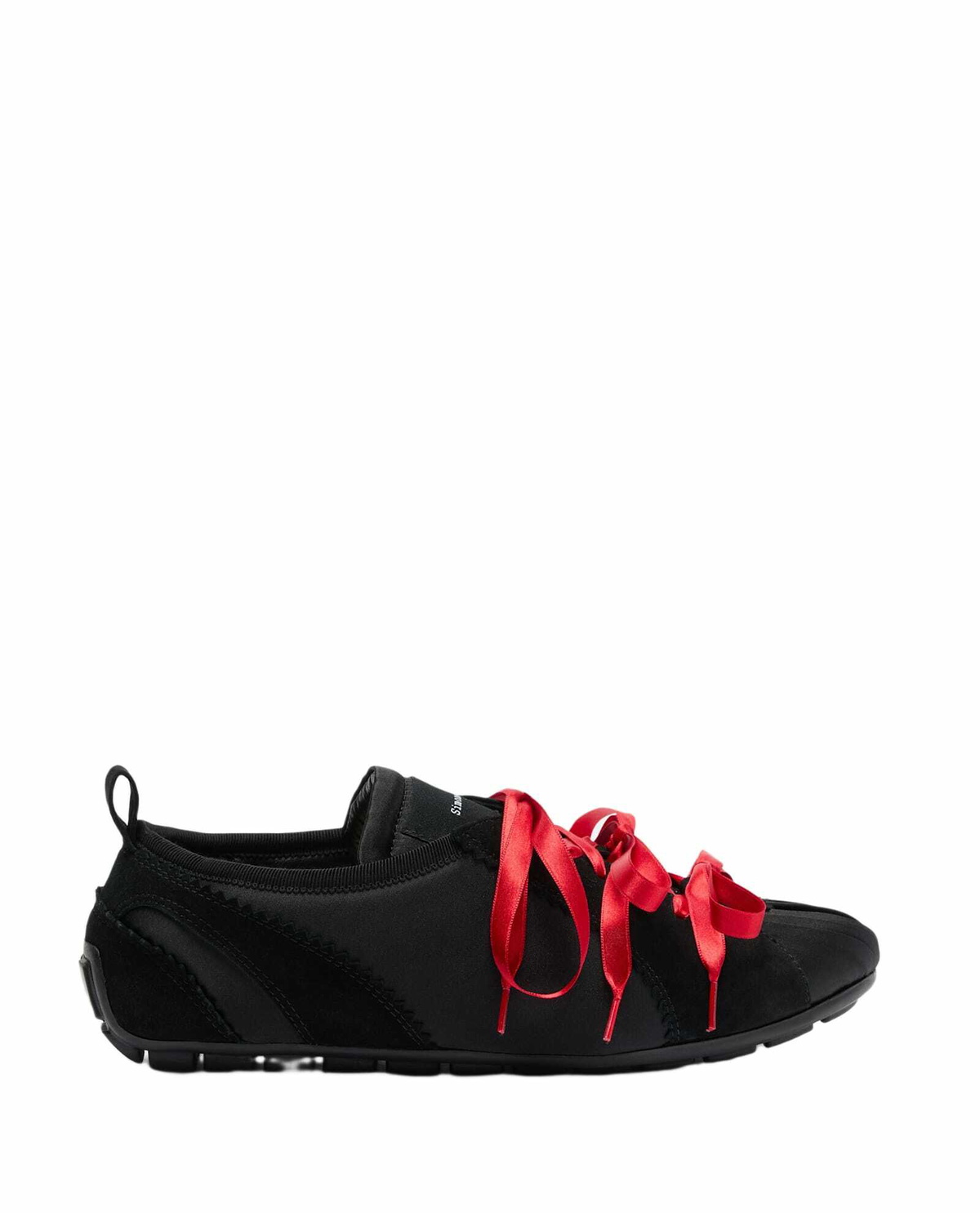 Simone Rocha Pink Platform Track Sole Ballerina Sneakers