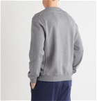 Brunello Cucinelli - Melangé Cotton-Blend Jersey Sweatshirt - Gray
