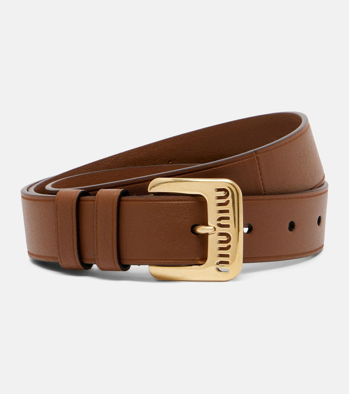 Miu Miu Leather belt