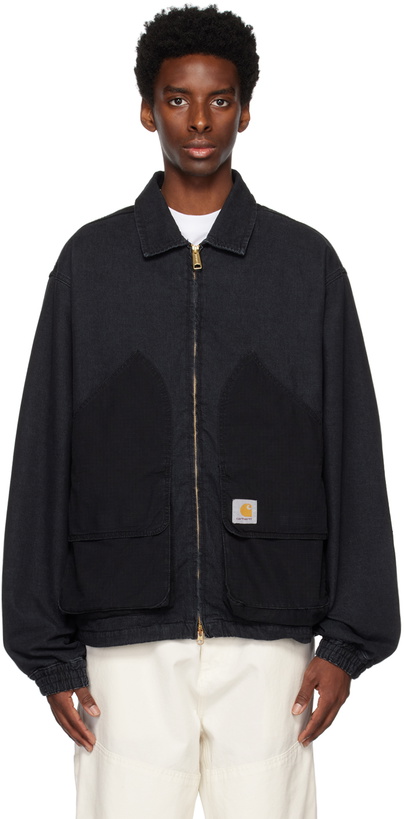 Photo: Carhartt Work In Progress Black Alma Jacket