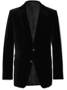 TOM FORD - O'Connor Slim-Fit Cotton-Velvet Blazer - Black