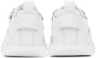 Dolce&Gabbana White Mixed-Material NS1 Sneakers