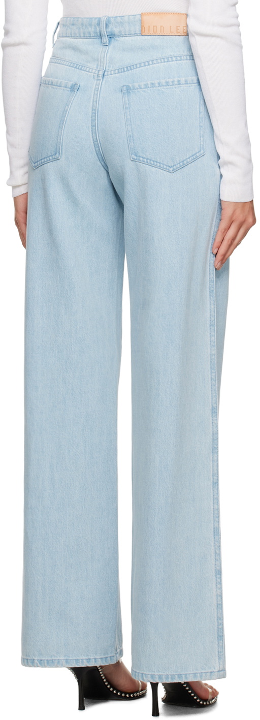 Dion Lee Blue Classic Jeans