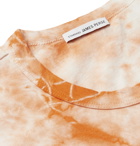 James Perse - Tie-Dyed Combed Cotton-Jersey T-Shirt - Orange