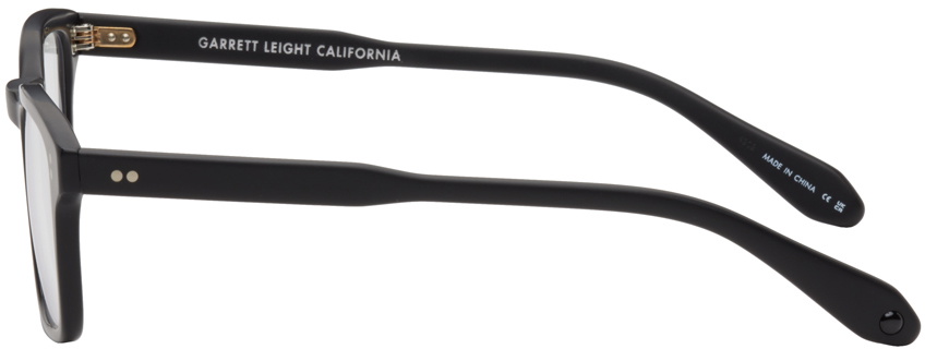 Garrett Leight Black Dimmick Glasses