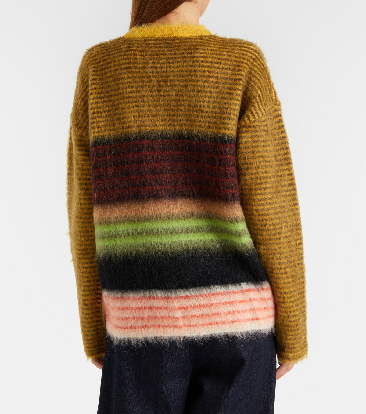 La DoubleJ Berra mohair-blend sweater