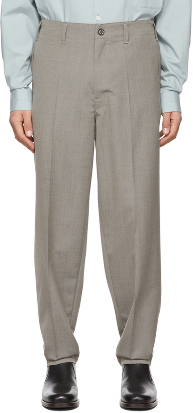 Photo: Lemaire Grey Tapered Trousers