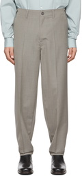 Lemaire Grey Tapered Trousers