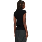 ISSEY MIYAKE Black October Cotton Baguette Turtleneck