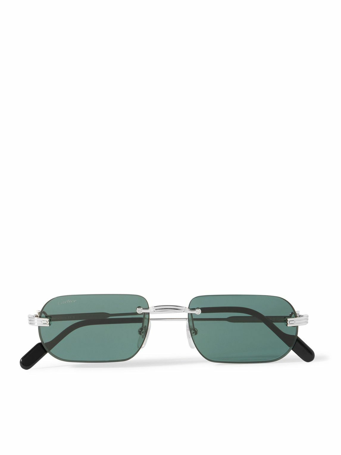 Cartier Eyewear - Première De Cartier Square-Frame Rimless Acetate and ...