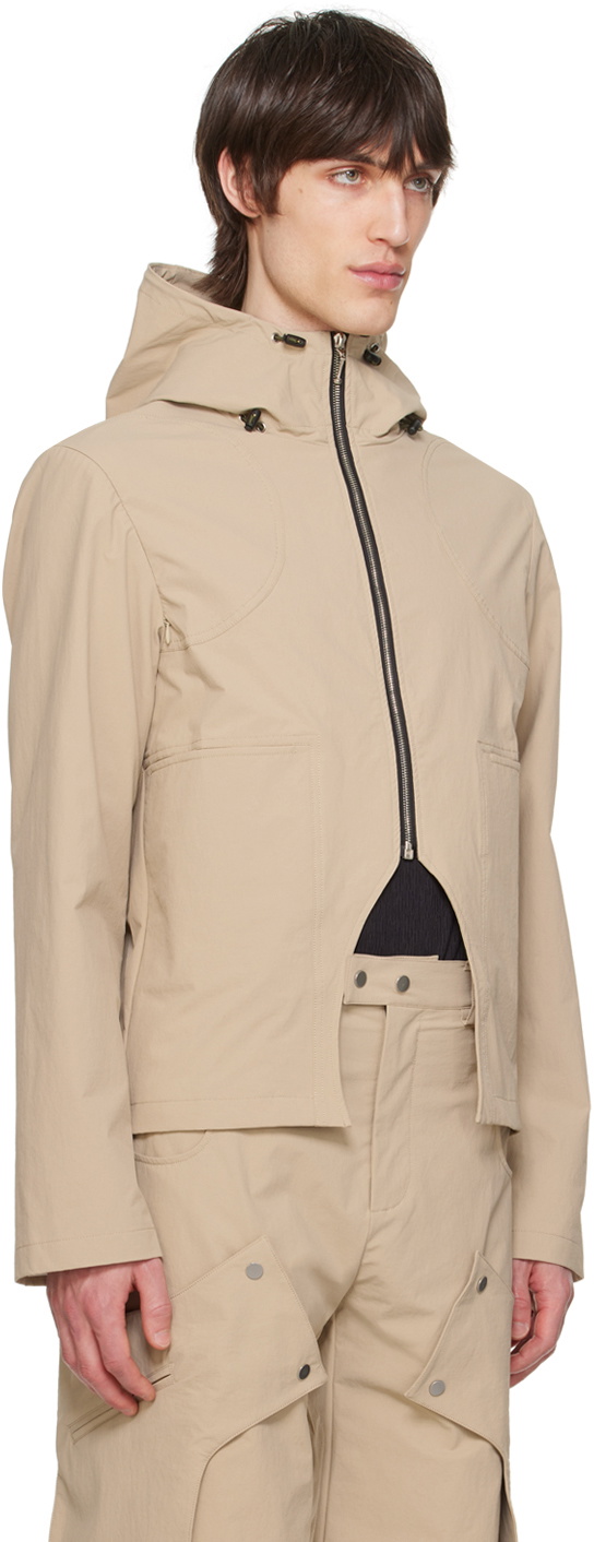Uncertain Factor Beige Atomic Domination Jacket