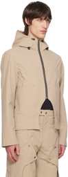 Uncertain Factor Beige Atomic Domination Jacket