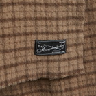 mfpen Men's Wool Scarf in Brown Check 