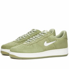 Nike Men's Air Force 1 Low Retro Sneakers in Oil Green/Summit White