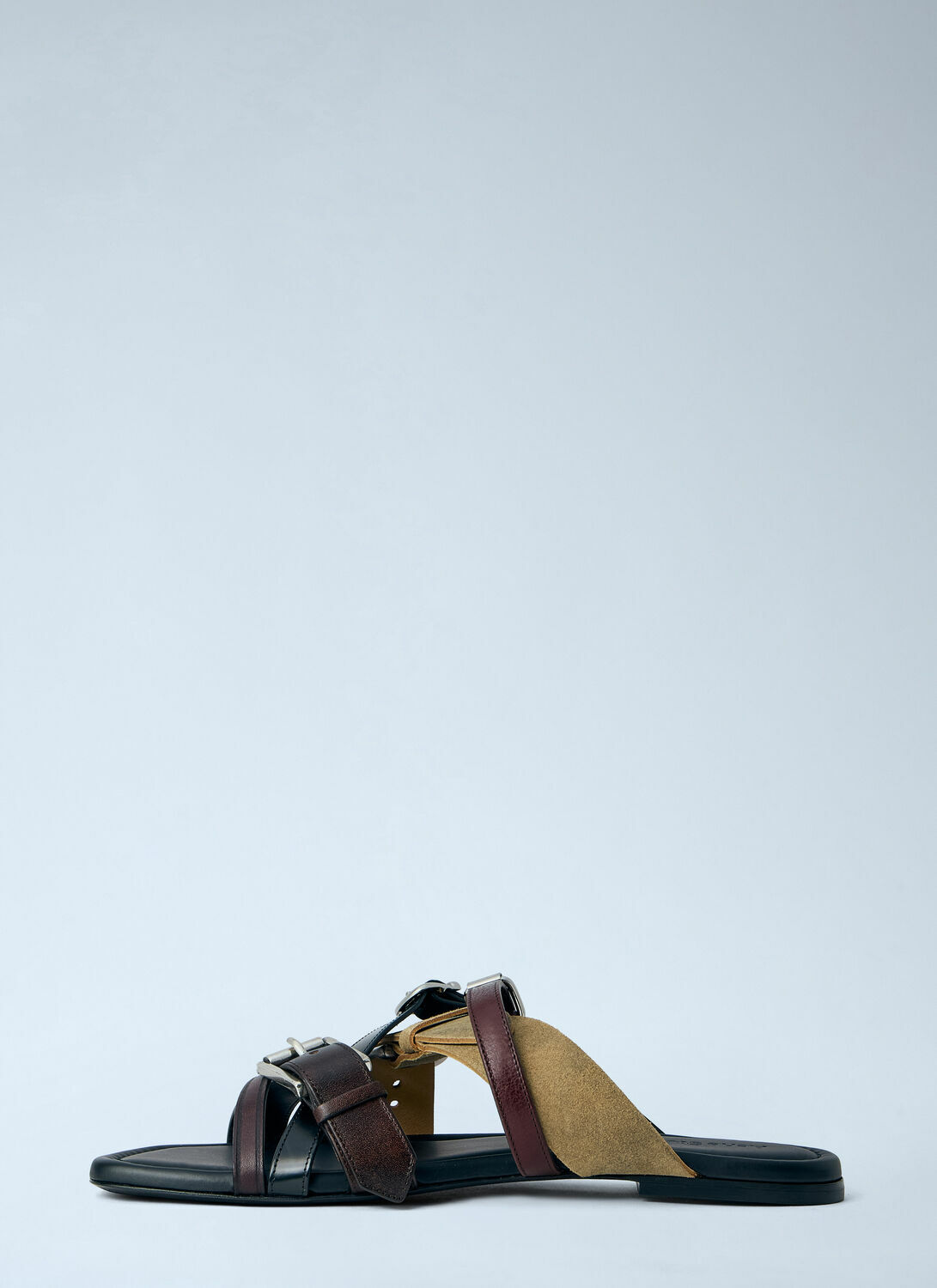Acne Studios Leather Belts Strap Sandals