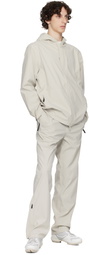 RAINS Beige Suva Hardshell Jacket